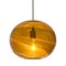Besa Lighting Geno Cord Pendant, Vapor Amber, Bronze Finish, 1x60W Incandescent 1JT-GENOAM-BR - alternate 1
